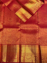Red Pure Kanchipuram Silk saree - PPURE89
