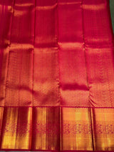 Maroon pure Kanchipuram Silk saree - PPURE95