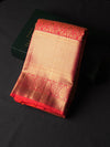 Orange pure Kanchipuram Silk saree - PPURE99