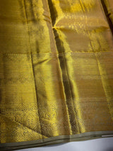 Gold tissue pure Kanchipuram Silk saree - PPURE103