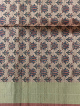 Maroon silk cotton saree- PBR49P