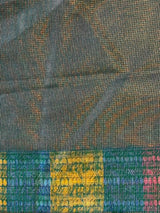 Blue Jute Tissue saree- PBR61