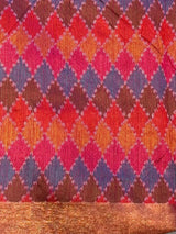 Pink Silk cotton saree- PBR60H