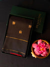Black and Red Pure Kanchipuram Silk saree - PPURE132