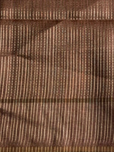 Chicku Shade Tusser Silk saree- PBR63D