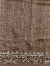 Soft tusser silk saree: PBR54AD2