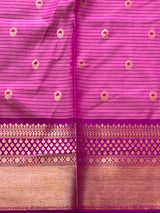 Nude Shade Semi banarasi silksaree -PFAZ4