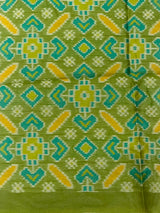 Yellow Chanderi Silk cotton saree- PBR60JD
