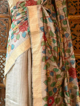 Pure tusser silk saree - PBRT2AC