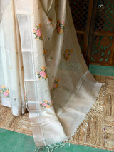 Banarasi silk tissue saree - PBR71