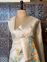 Banarasi silk tissue saree - PBR71A