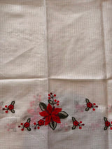 White Kotta silk saree - PBR68A