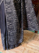 Black Kotta silk saree - PBR70D