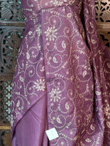 Dark Mauve Kotta silk saree - PBR70B