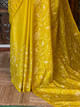 Yellow Kotta silk saree - PBR70
