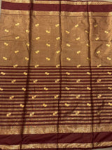 Maroon soft Tissue banarasi silksaree -PFAZ17