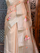 Banarasi silk tissue saree - PBR71A1