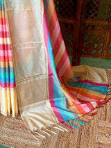 Sandal soft banarasi silk saree - PIH90A