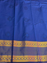 Blue Semi kanchipuram silk saree- PSSR346