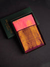 Pink And Violet Semi kanchipuram silk saree- PSSR348