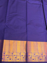 Blue Semi kanchipuram silk saree- PSSR352