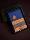 Blue Semi kanchipuram silk saree- PSSR346
