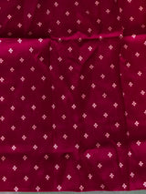 Maroon viscose Crepe saree - PBRVT1