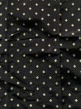 Black viscose Crepe saree - PBRVT1B