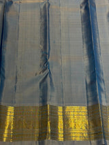 Blue Pure Vintage Kanchipuram Silk saree - PPUREN11