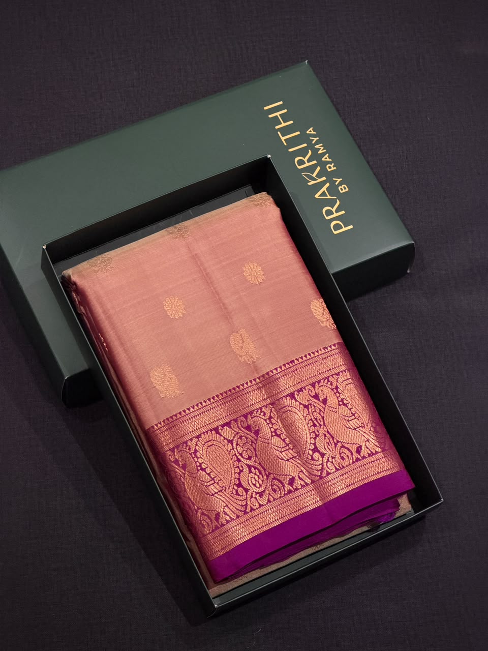 Pure Vintage Kanchipuram Silk saree - PPUREN13