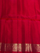 Pink and Red Pure Kanchipuram Silk saree - PPUREN17