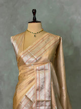 Soft Tissue Silk saree - PBRZU5