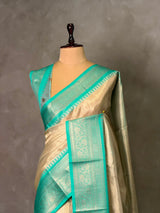 Soft Tissue Silk saree - PBRZU5A