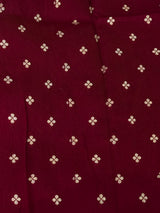 Maroon viscose georgette saree - PBRVT3E