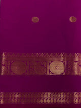 Magenta banarasi silk saree -PIH99A