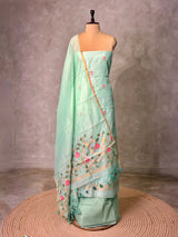 Pure maheshwari tissue unstitched salwar set: PBRUS29