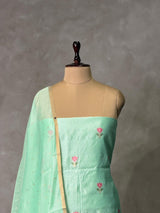 Pure maheshwari tissue unstitched salwar set: PBRUS29