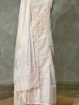 Chanderi unstitched salwar set: PBRUS31