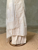 Chanderi unstitched salwar set: PBRUS31