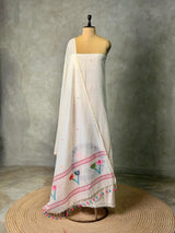 Khadi unstitched salwar set: PBRUS35