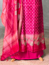 Tusser unstitched salwar set: PBRUS39