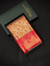 Rani pink Tissue Kanchipuram saree- PBRIDEK11