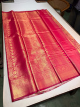 Rani Pink Tissue Kanchipuram saree- PBRIDEK13