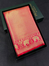 Rani Pink Tissue Kanchipuram saree- PBRIDEK17A