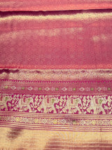 Magenta Tissue Kanchipuram saree- PBRIDEK18A