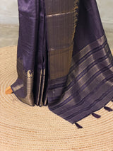 Violet Pure Viscose Silk Saree - PBRATH3A