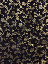 Navy Blue Pure Viscose Silk Saree - PBRATH4I