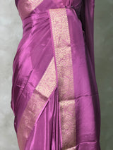 Onion Pink Pure Viscose Silk Saree - PBRATH4B