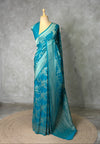Blue Banarasi georgette Saree - PBRFA1I