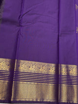 Violet Semi kanchipuram silk saree- PSSRN19
